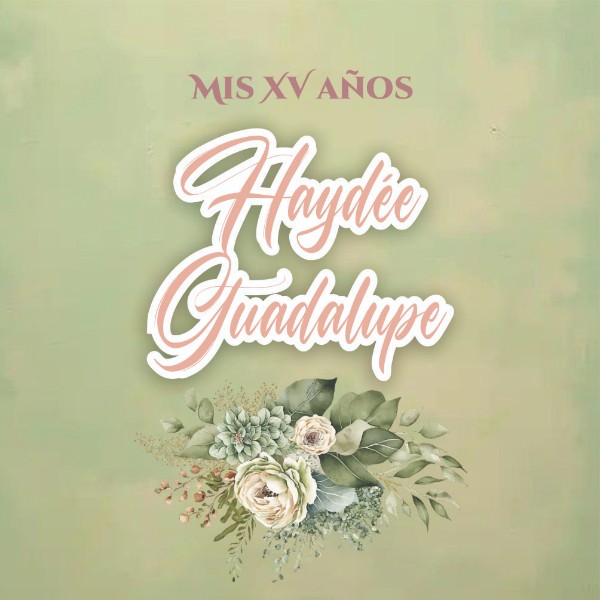 HAYDÈE GUADALUPE XV AÑOS